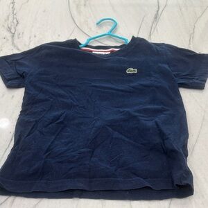 Lacoste Kids Dark Blue Tee